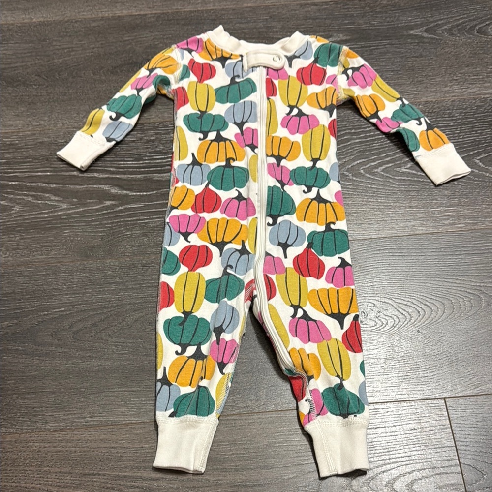 Hanna Andersson pumpkin pajamas